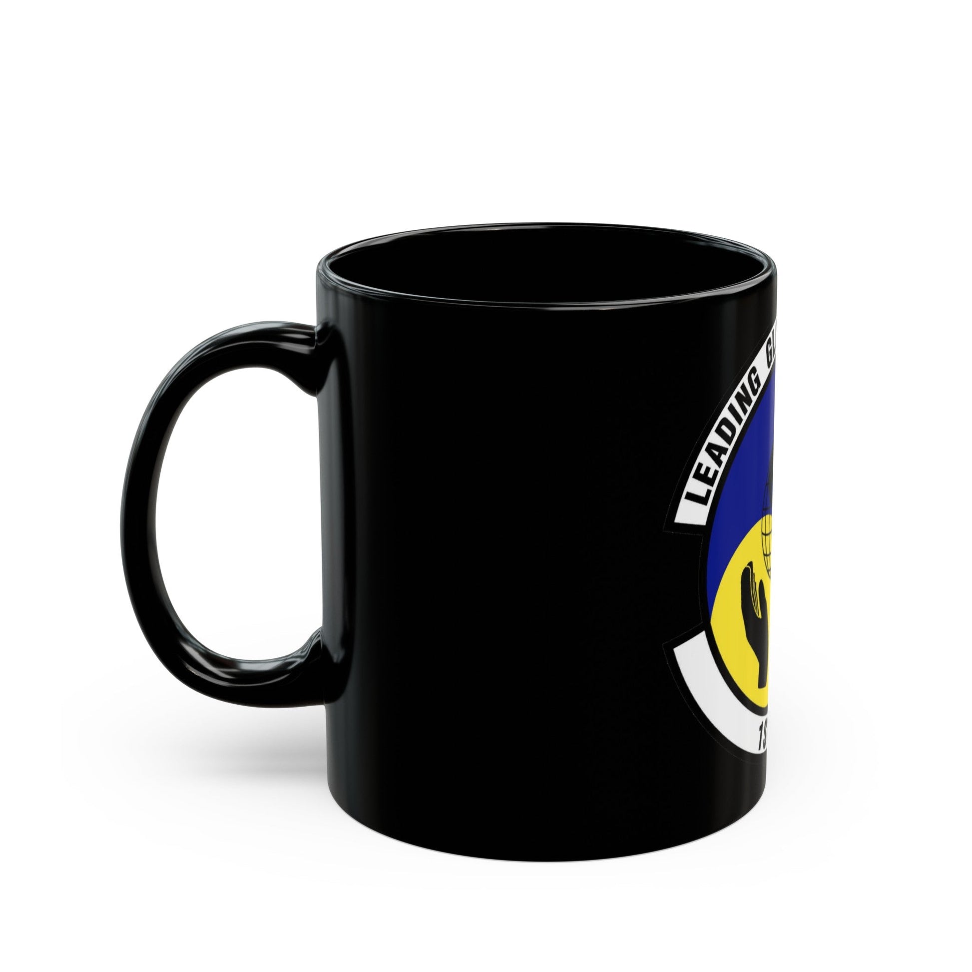 1st Logistics Readiness Squadron (U.S. Air Force) Black Coffee Mug-The Sticker Space