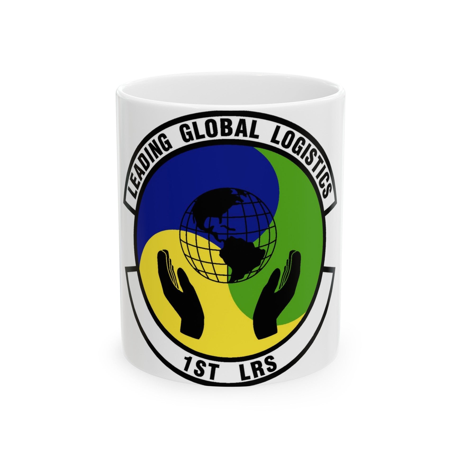 1st Logistics Readiness Squadron (U.S. Air Force) White Coffee Mug-11oz-The Sticker Space