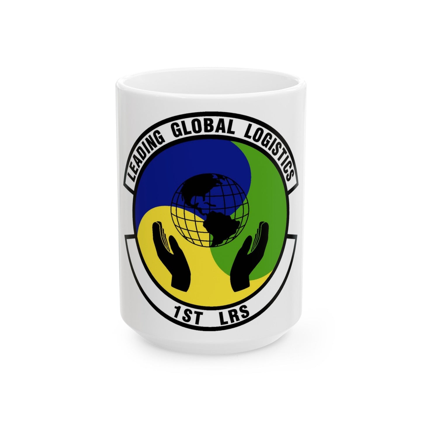 1st Logistics Readiness Squadron (U.S. Air Force) White Coffee Mug-15oz-The Sticker Space