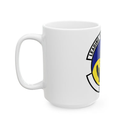 1st Logistics Readiness Squadron (U.S. Air Force) White Coffee Mug-The Sticker Space