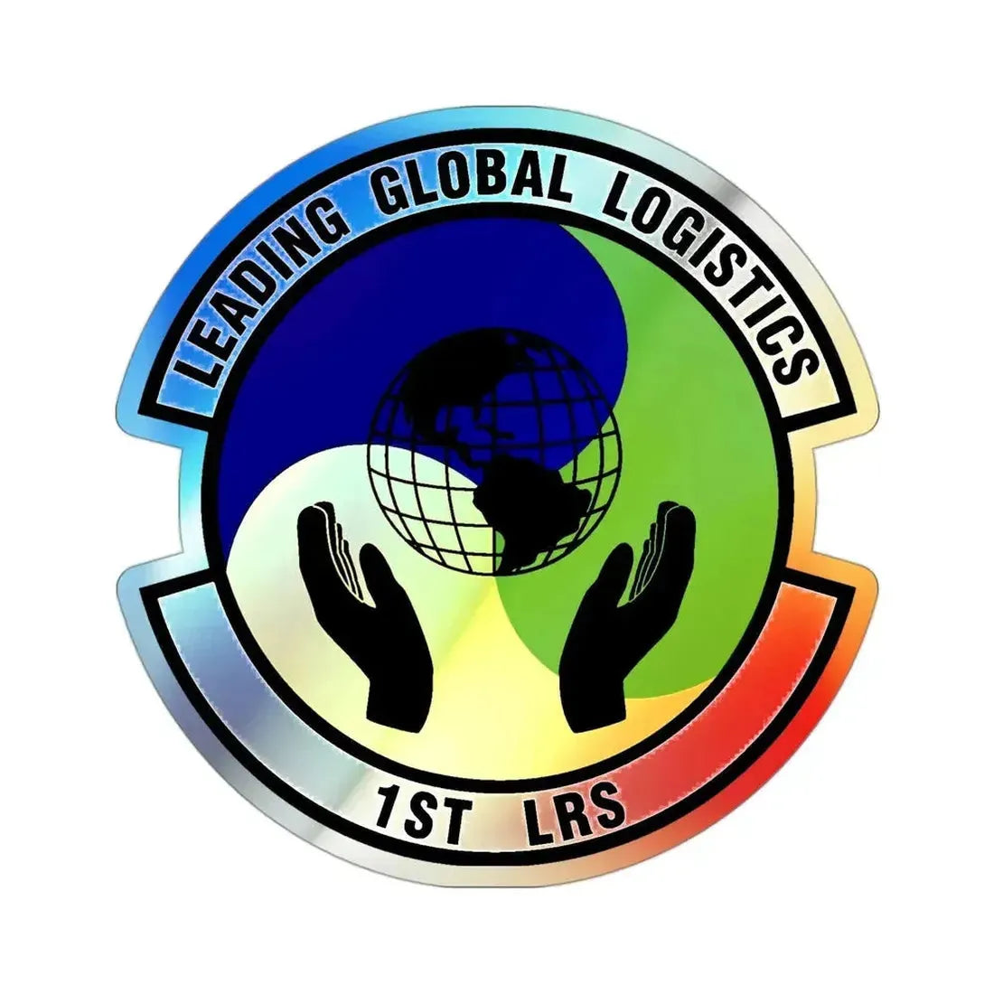 1st Logistics Readiness Squadron (U.S. Air Force) Holographic STICKER Die-Cut Vinyl Decal - The Sticker Space