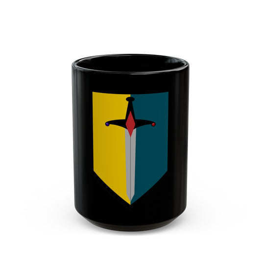 1st Maneuver Enhancement Brigade (U.S. Army) Black Coffee Mug-15oz-The Sticker Space