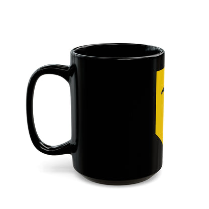 1st Maneuver Enhancement Brigade (U.S. Army) Black Coffee Mug-The Sticker Space