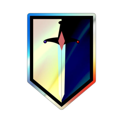 1st Maneuver Enhancement Brigade (U.S. Army) Holographic STICKER Die-Cut Vinyl Decal-3 Inch-The Sticker Space