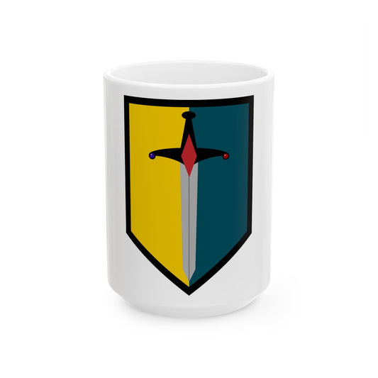 1st Maneuver Enhancement Brigade (U.S. Army) White Coffee Mug-15oz-The Sticker Space