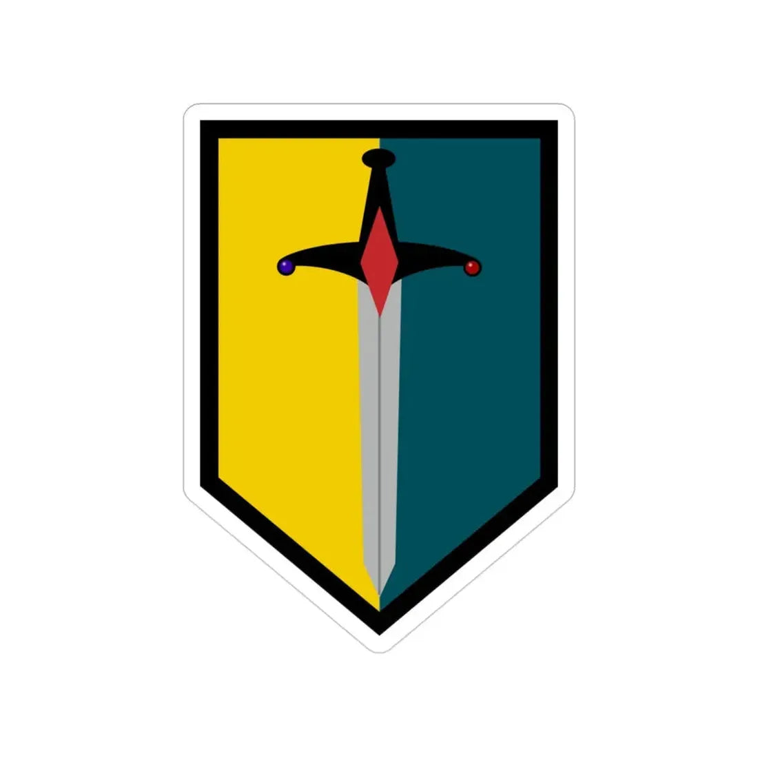 1st Maneuver Enhancement Brigade (U.S. Army) Transparent STICKER Die-Cut Vinyl Decal - The Sticker Space