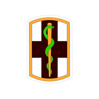 1st Medical Brigade (U.S. Army) Transparent STICKER Die-Cut Vinyl Decal-4 Inch-The Sticker Space