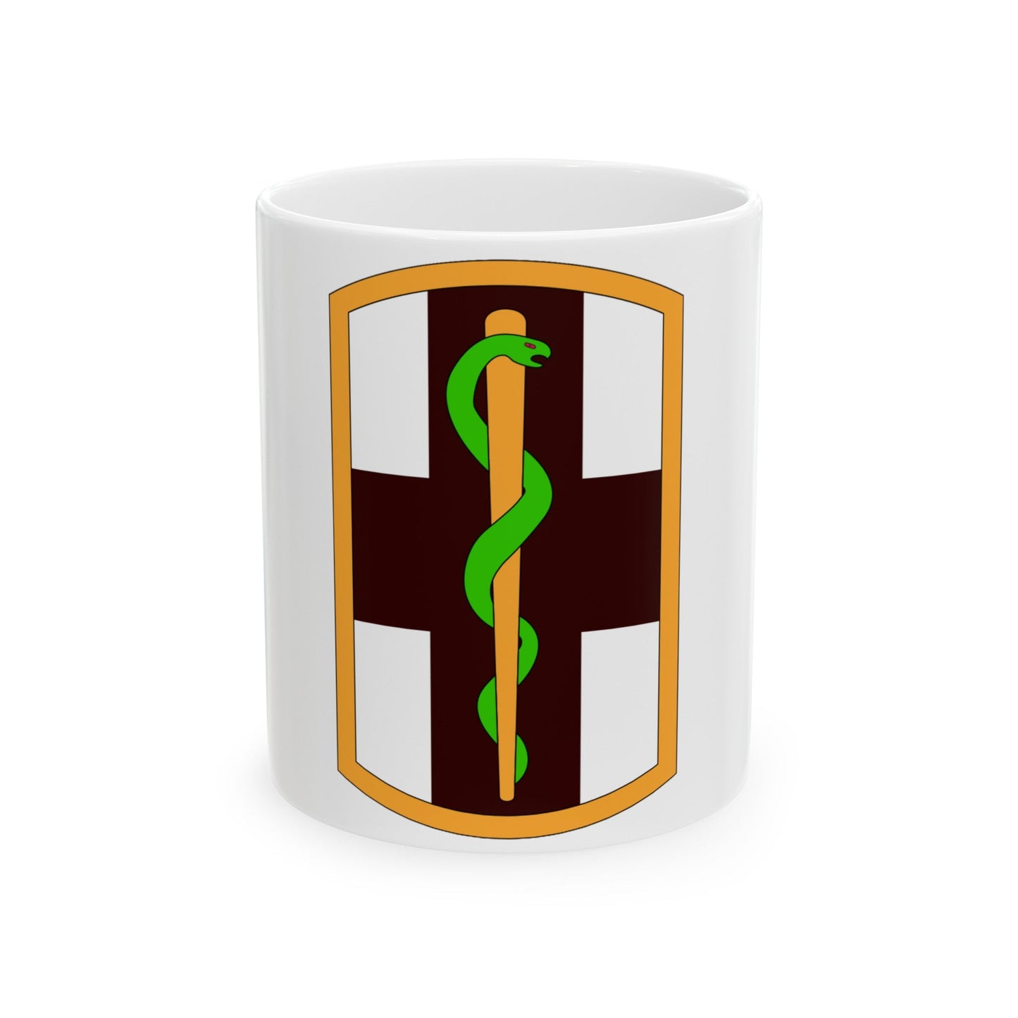 1st Medical Brigade (U.S. Army) White Coffee Mug-11oz-The Sticker Space