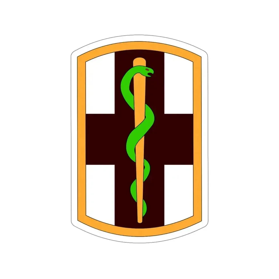 1st Medical Brigade (U.S. Army) STICKER Vinyl Die-Cut Decal 5 Inch - The Sticker Space