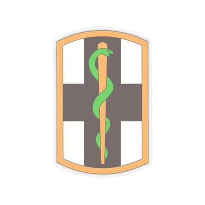 1st Medical Brigade (U.S. Army) STICKER Vinyl Kiss-Cut Decal 2 Inch Transparent - The Sticker Space