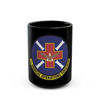 1st Medical Operations Squadron (U.S. Air Force) Black Coffee Mug-15oz-The Sticker Space