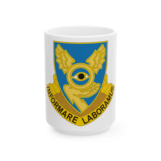 1st Military Intelligence Battalion (U.S. Army) White Coffee Mug-15oz-The Sticker Space