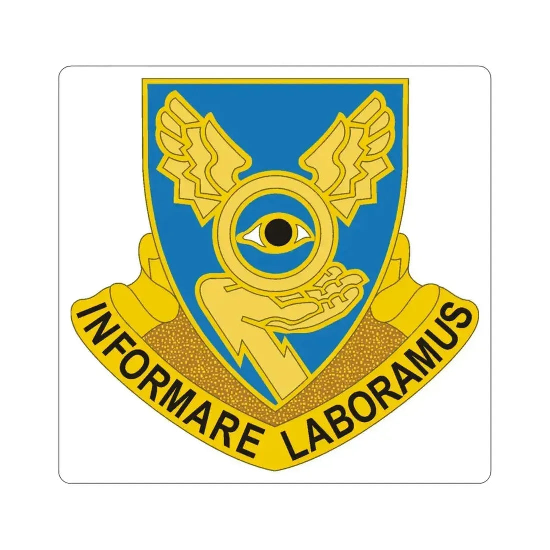 1st Military Intelligence Battalion (U.S. Army) STICKER Vinyl Die-Cut Decal 3 Inch - The Sticker Space