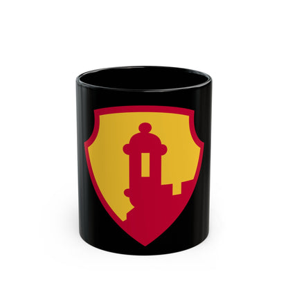 1st Mission Support Command 2 (U.S. Army) Black Coffee Mug-11oz-The Sticker Space