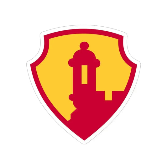 1st Mission Support Command 2 (U.S. Army) Transparent STICKER Die-Cut Vinyl Decal 6 Inch - The Sticker Space