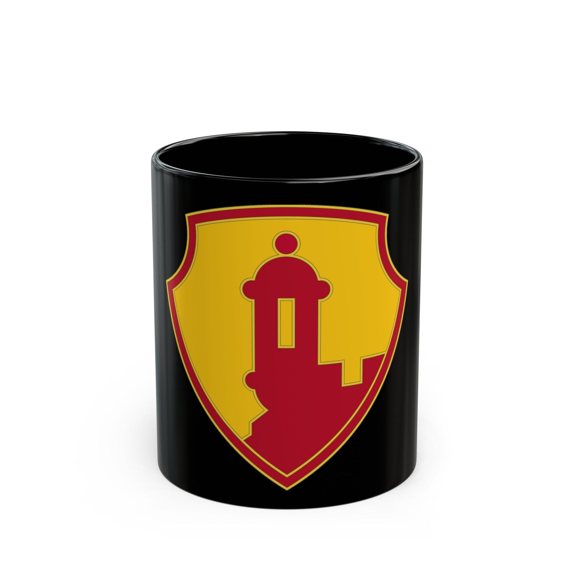 1ST MISSION SUPPORT COMMAND (U.S. Army) Black Coffee Mug-11oz-The Sticker Space