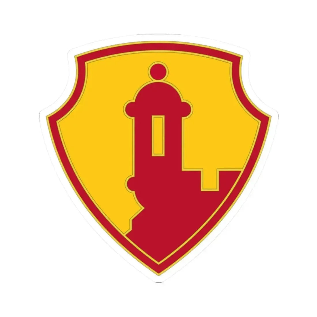 1ST MISSION SUPPORT COMMAND (U.S. Army) STICKER Vinyl Kiss-Cut Decal 2 Inch White - The Sticker Space