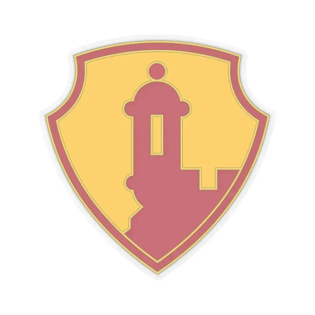 1ST MISSION SUPPORT COMMAND (U.S. Army) STICKER Vinyl Kiss-Cut Decal 3 Inch Transparent - The Sticker Space