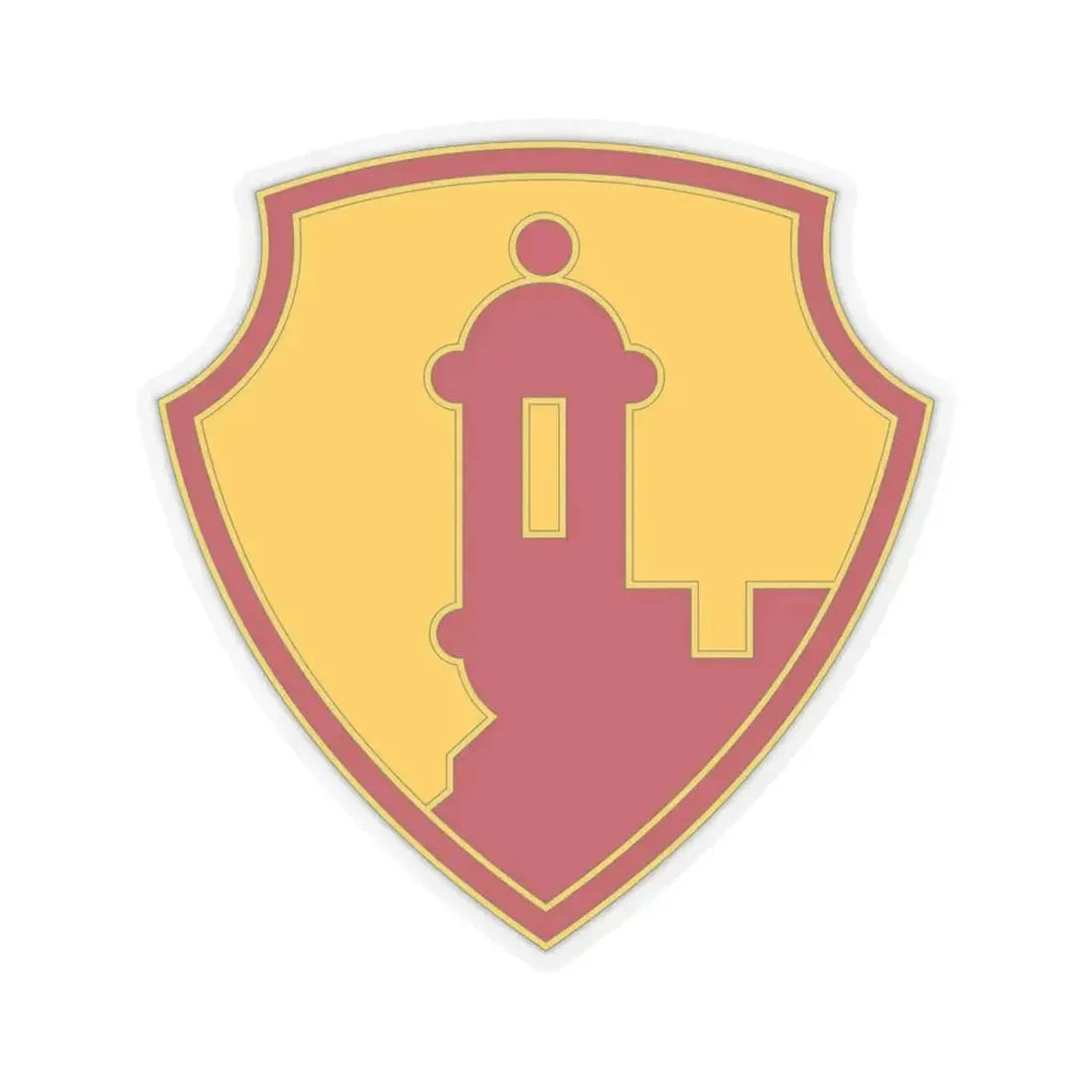 1ST MISSION SUPPORT COMMAND (U.S. Army) STICKER Vinyl Kiss-Cut Decal 4 Inch Transparent - The Sticker Space