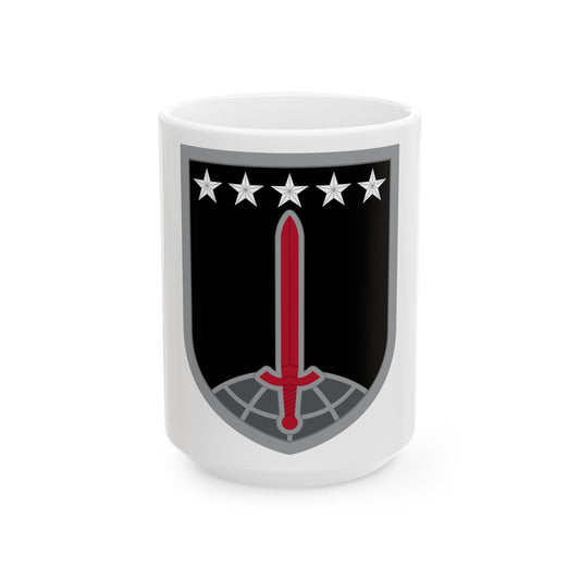 1ST MULTIDOMAIN TASK FORCE (U.S. Army) White Coffee Mug-15oz-The Sticker Space