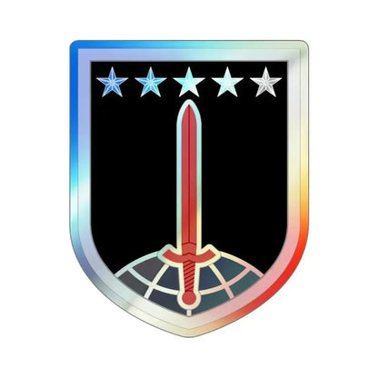 1ST MULTIDOMAIN TASK FORCE (U.S. Army) Holographic STICKER Die-Cut Vinyl Decal 6 Inch Holographic - The Sticker Space