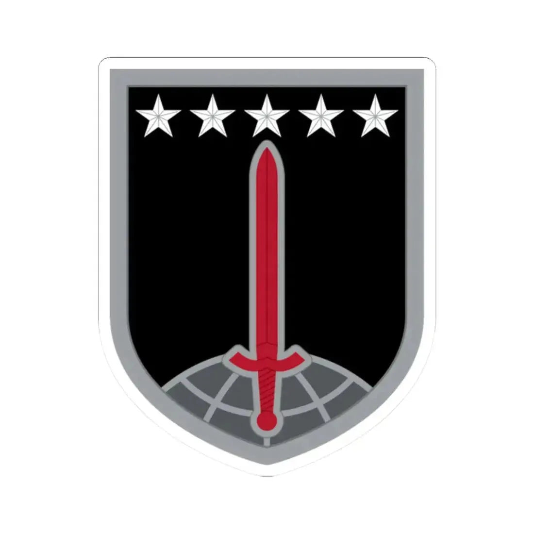 1ST MULTIDOMAIN TASK FORCE (U.S. Army) STICKER Vinyl Kiss-Cut Decal 2 Inch White - The Sticker Space