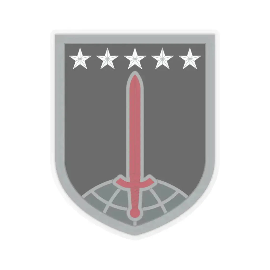 1ST MULTIDOMAIN TASK FORCE (U.S. Army) STICKER Vinyl Kiss-Cut Decal 3 Inch Transparent - The Sticker Space