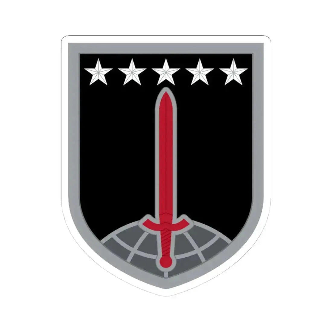 1ST MULTIDOMAIN TASK FORCE (U.S. Army) STICKER Vinyl Kiss-Cut Decal 3 Inch White - The Sticker Space