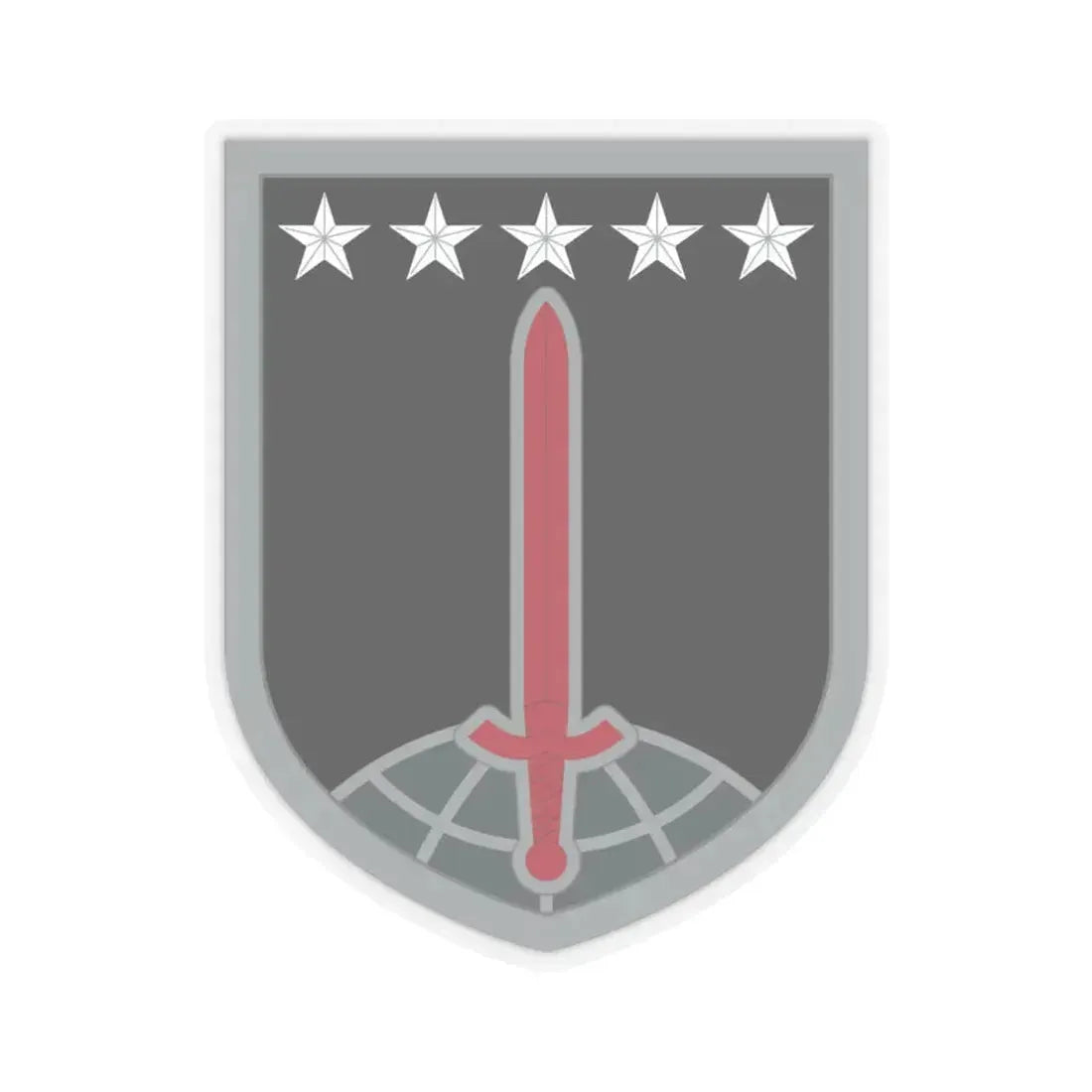 1ST MULTIDOMAIN TASK FORCE (U.S. Army) STICKER Vinyl Kiss-Cut Decal 4 Inch Transparent - The Sticker Space