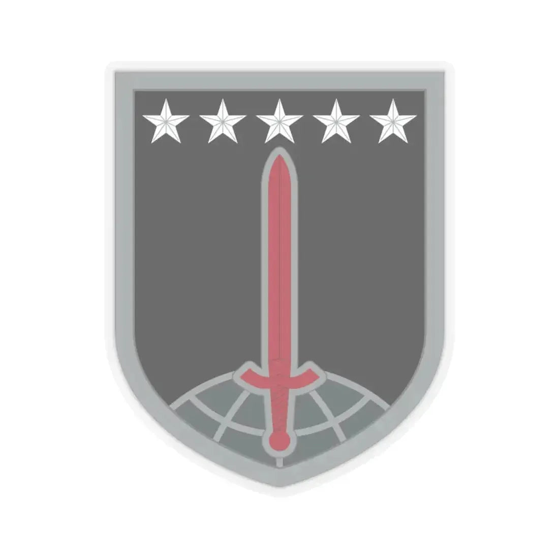 1ST MULTIDOMAIN TASK FORCE (U.S. Army) STICKER Vinyl Kiss-Cut Decal 6 Inch Transparent - The Sticker Space