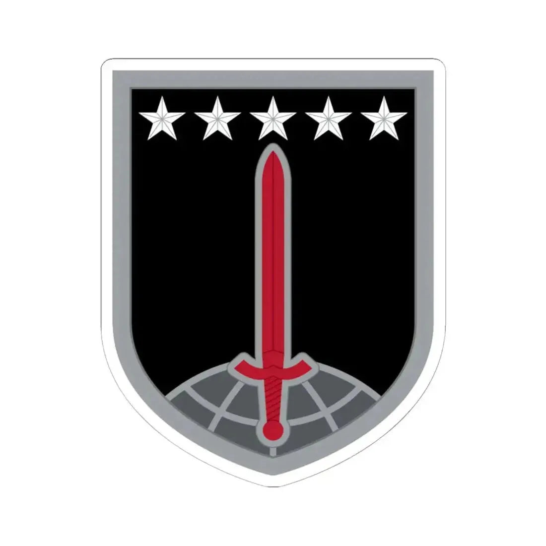 1ST MULTIDOMAIN TASK FORCE (U.S. Army) STICKER Vinyl Kiss-Cut Decal 6 Inch White - The Sticker Space