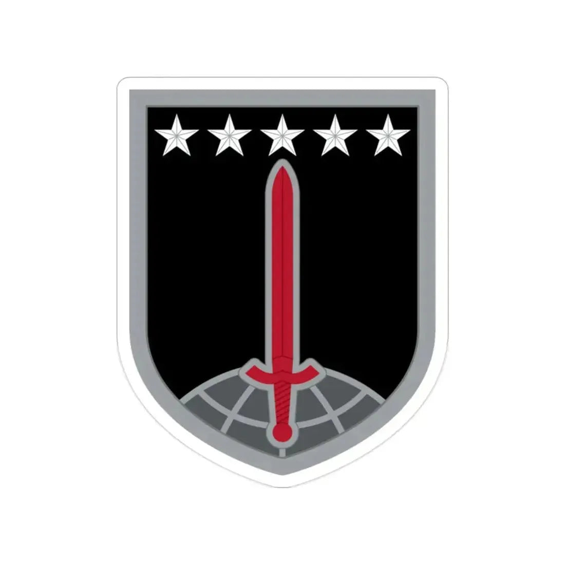 1ST MULTIDOMAIN TASK FORCE (U.S. Army) Transparent STICKER Die-Cut Vinyl Decal 2 Inch - The Sticker Space