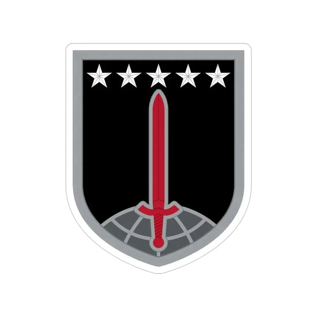 1ST MULTIDOMAIN TASK FORCE (U.S. Army) Transparent STICKER Die-Cut Vinyl Decal 5 Inch - The Sticker Space