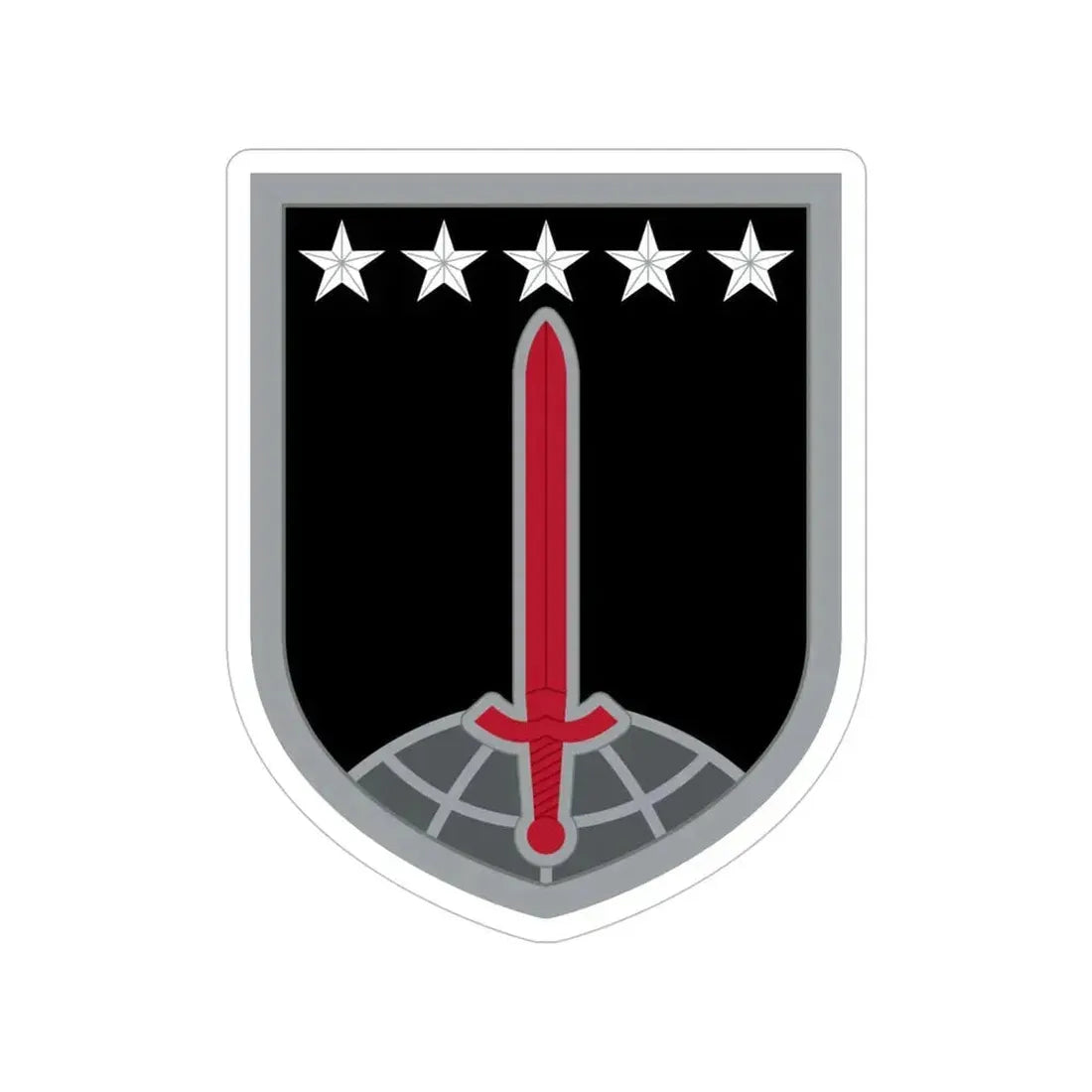 1ST MULTIDOMAIN TASK FORCE (U.S. Army) Transparent STICKER Die-Cut Vinyl Decal 6 Inch - The Sticker Space