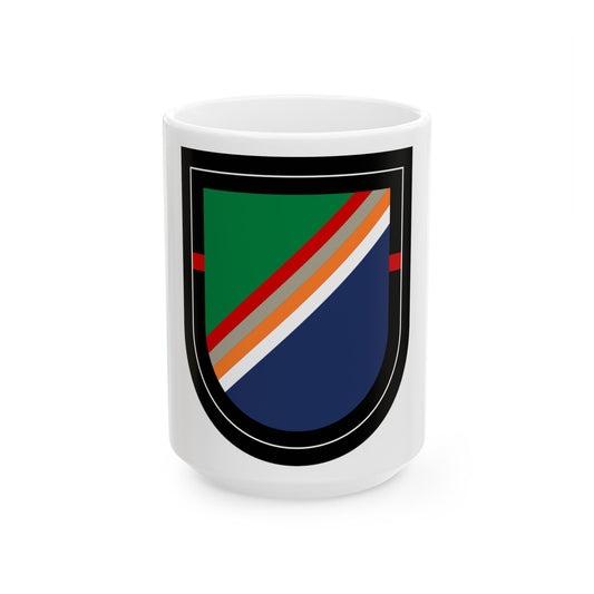 1st Ranger Battalion 3 (U.S. Army) White Coffee Mug-15oz-The Sticker Space