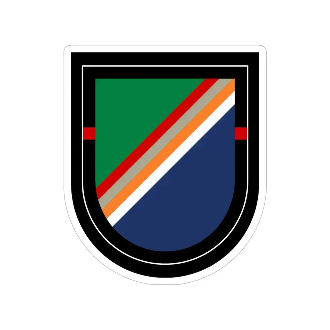 1st Ranger Battalion 3 (U.S. Army) Transparent STICKER Die-Cut Vinyl Decal 5 Inch - The Sticker Space
