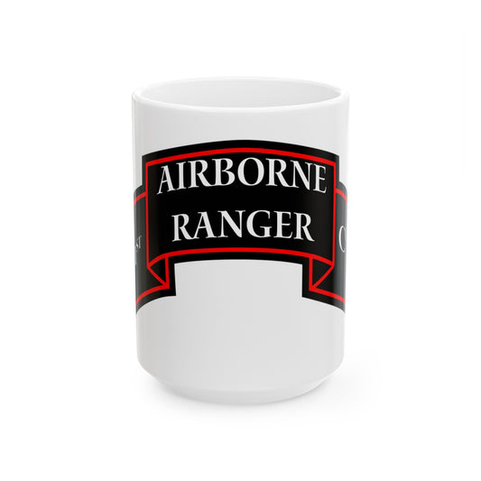 1st Ranger Infantry Company (U.S. Army) White Coffee Mug-15oz-The Sticker Space