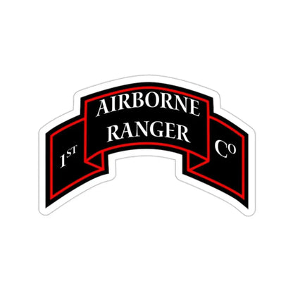 1st Ranger Infantry Company (U.S. Army) STICKER Vinyl Die-Cut Decal - The Sticker Space