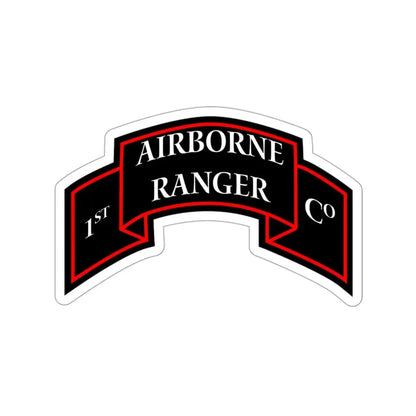 1st Ranger Infantry Company (U.S. Army) STICKER Vinyl Die-Cut Decal - The Sticker Space