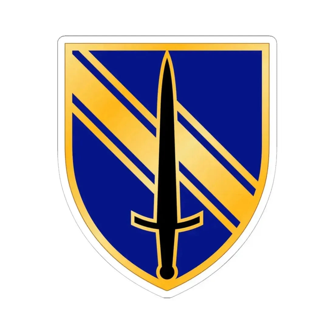 1st Security Forces Assistance Brigade (U.S. Army) STICKER Vinyl Kiss-Cut Decal 6 Inch White - The Sticker Space