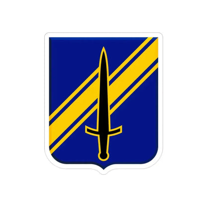 1st Security Forces Assistance Brigade v2 (U.S. Army) REVERSE PRINT Transparent Die-Cut STICKER - The Sticker Space