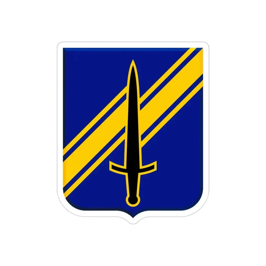 1st Security Forces Assistance Brigade v2 (U.S. Army) REVERSE PRINT Transparent Die-Cut STICKER - The Sticker Space