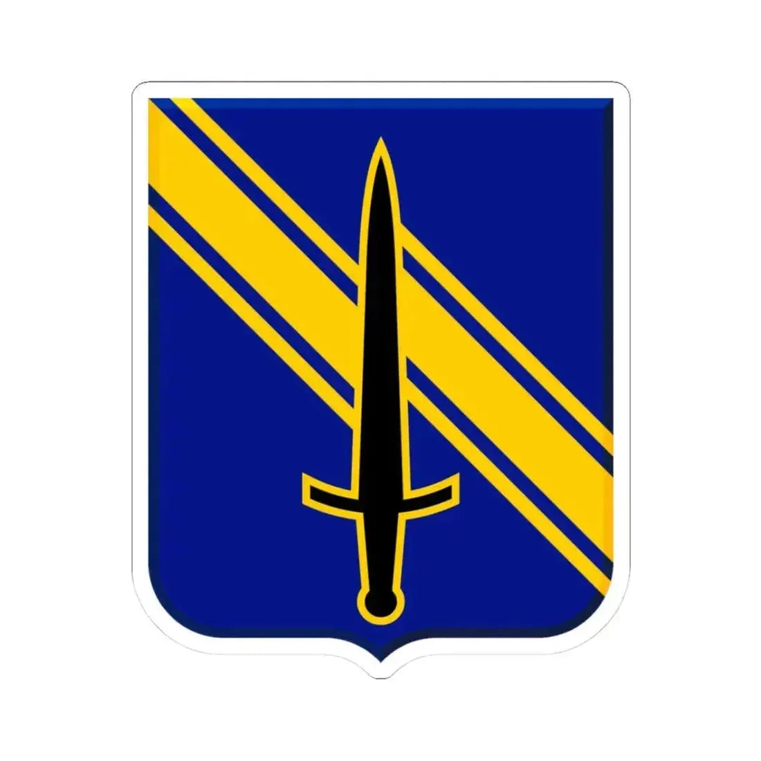 1st Security Forces Assistance Brigade v2 (U.S. Army) STICKER Vinyl Kiss-Cut Decal 3 Inch White - The Sticker Space