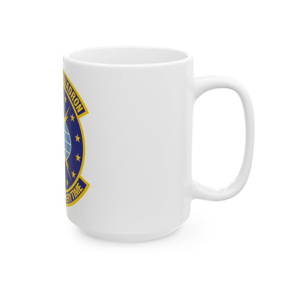 1st Services Squadron (U.S. Air Force) White Coffee Mug-The Sticker Space