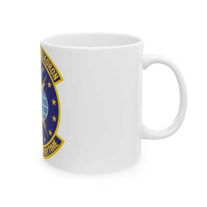1st Services Squadron (U.S. Air Force) White Coffee Mug-The Sticker Space