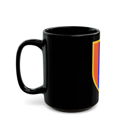 1st Signal Brigade (U.S. Army) Black Coffee Mug-The Sticker Space
