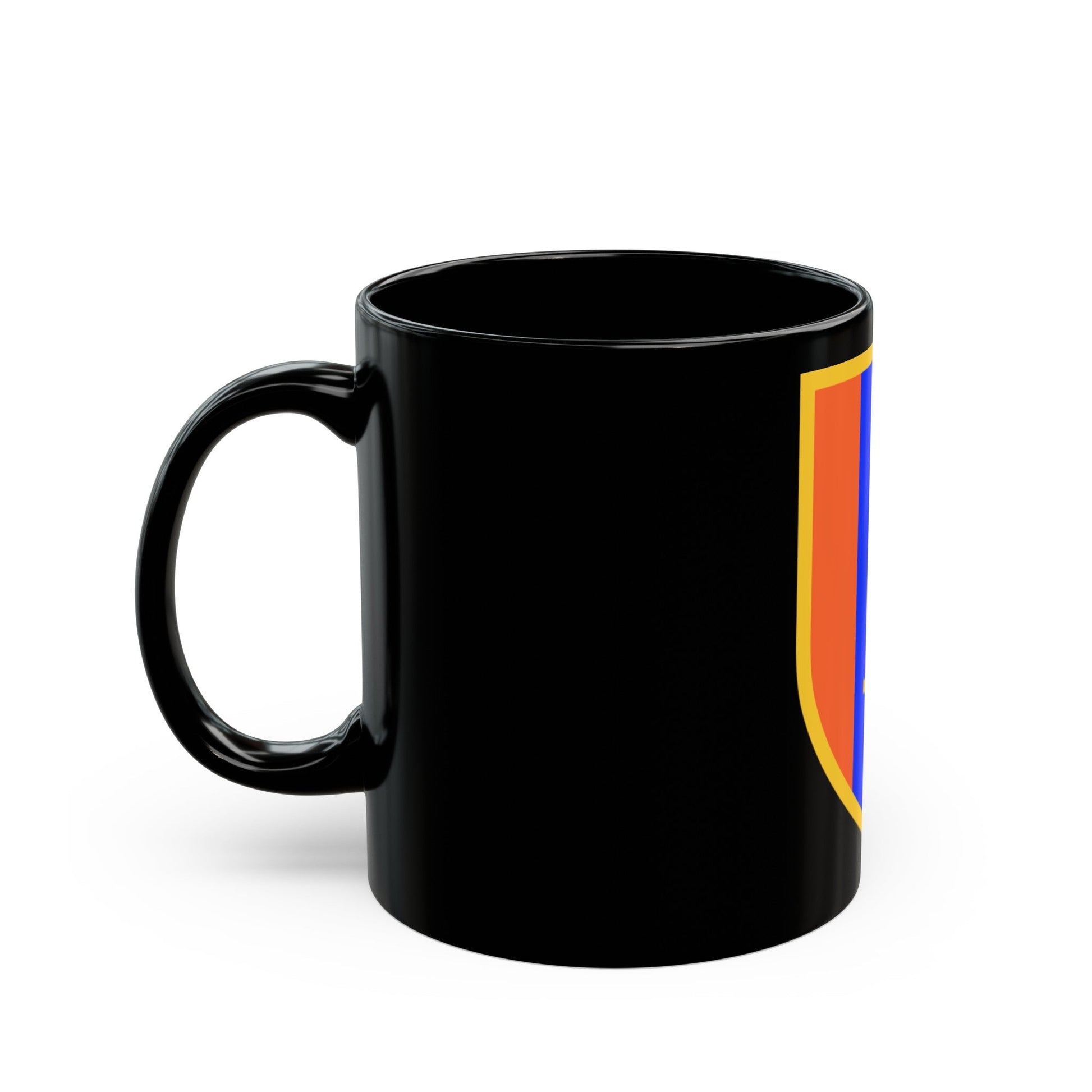 1st Signal Brigade (U.S. Army) Black Coffee Mug-The Sticker Space