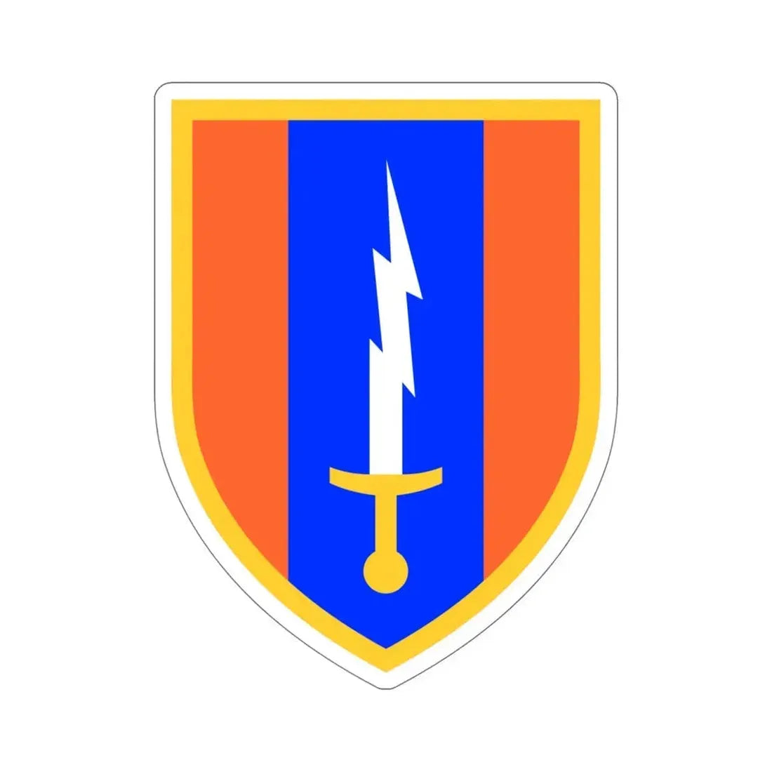 1st Signal Brigade (U.S. Army) STICKER Vinyl Die-Cut Decal 6 Inch - The Sticker Space