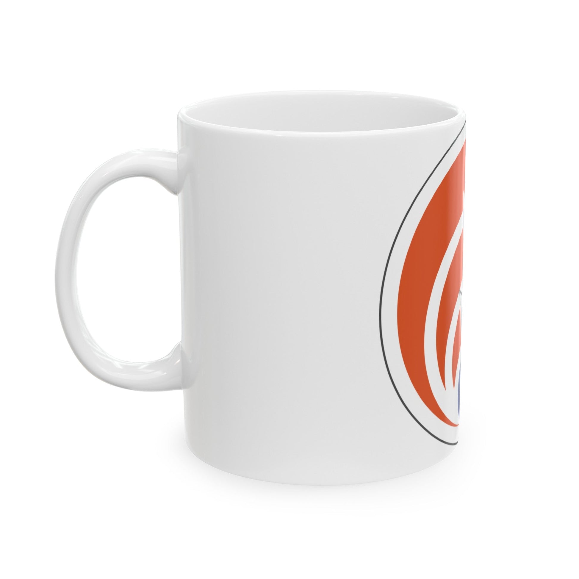 1st Signal Command (U.S. Army) White Coffee Mug-The Sticker Space