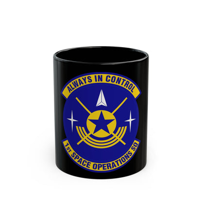 1st Space Operations Squadron (U.S. Air Force) Black Coffee Mug-11oz-The Sticker Space